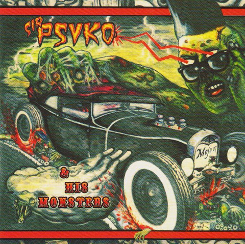 Sir Psyko & His Monsters – Zombie Rock   (CD, uusi)