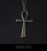 ANKH, metal colour necklace