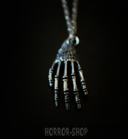 Curced hand Necklace