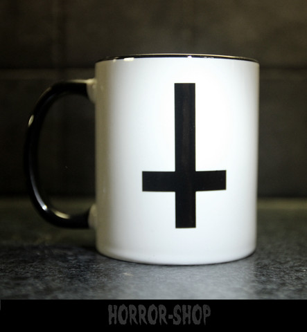 Inverted cross -mug