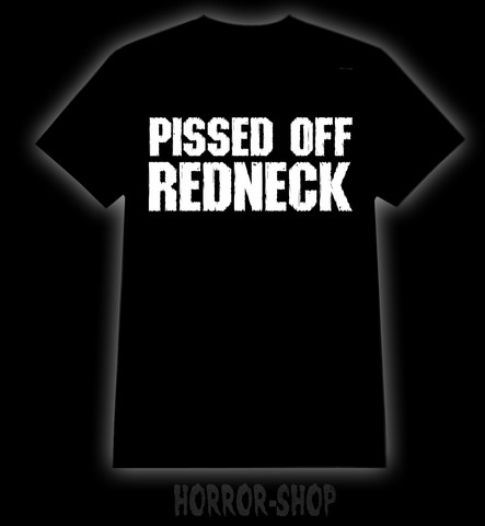 Pissed off redneck, LadyFit, tanktop and T-Shirt