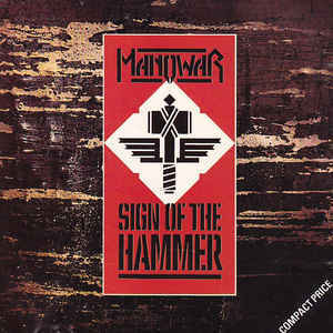 Manowar ‎– Sign Of The Hammer (CD, used)