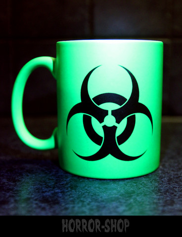 Biohazard (mug) neon green