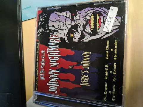 Johnny Nightmare - Here's Johnny (CD, uusi)