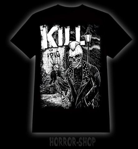 Kill the pig T-paita