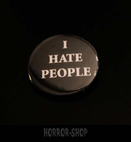 I hate people -pinssi