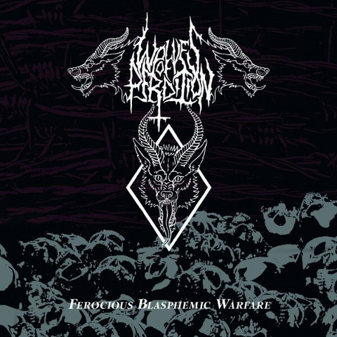 WOLVES OF PERDITION - Ferocious Blasphemic Warfare (CD, New)