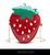 Sweet strawberry handbag