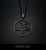Baphomet Pentagram  Necklace, true black