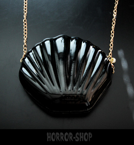 Black pearl handbag