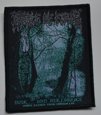 CRADLE OF FILTH - Dusk... And her embrace kangasmerkki