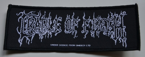 CRADLE OF FILTH - logo -patch