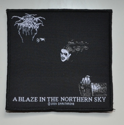 Darkthrone A blaze in the northern sky Kangasmerkki