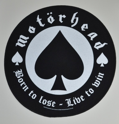 Motörhean born to loose backpatch