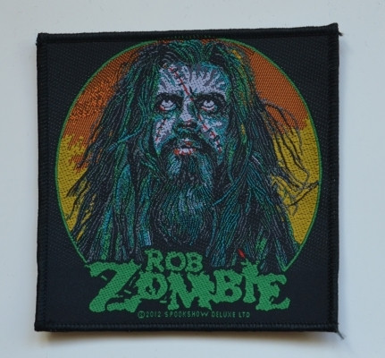 Rob Zombie face kangasmerkki