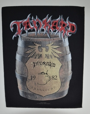 Tankard Beerbarrel backpatch