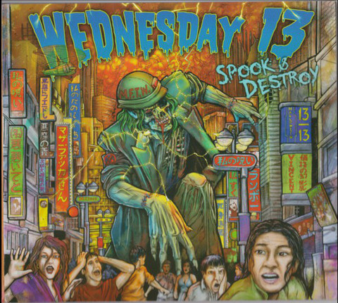 Wednesday 13 ‎– Spook & Destroy (CD, uusi)