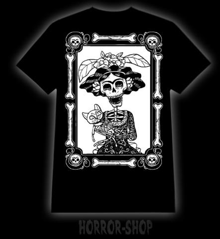 Muerto Frida, Dead cat t-shirt