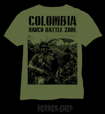 Colombia Narco Battle Zone, T-shirt