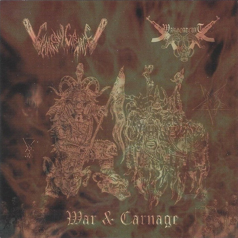Chainsaw Carnage / Wargoatcult – War & Carnage (CD, new)