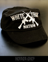 White trash nation army cap