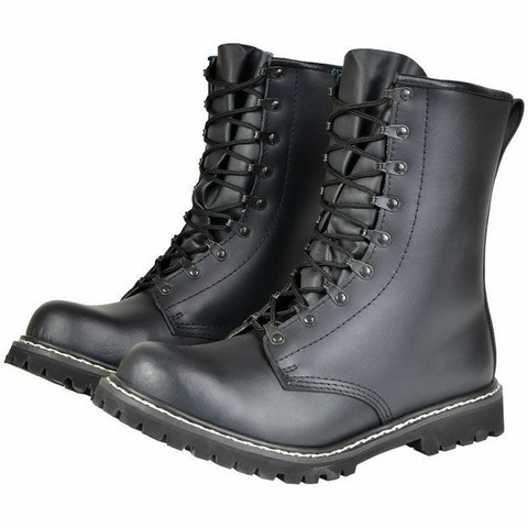 PARA LEATHER BOOTS WITH TOE CAP