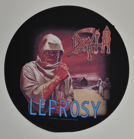 DEATH Leprosy backpatch