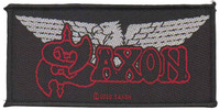 SAXON Logo eagle kangasmerkki