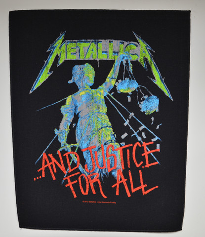 METALLICA And Justice For All backpatch