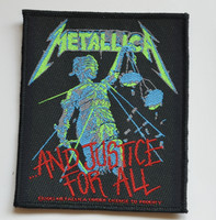 METALLICA And Justice For All patch