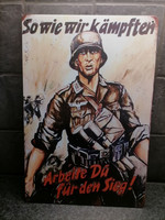 Wermacht peltikyltti 20cm * 30cm