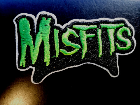 MISFITS - logo kangasmerkki