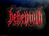 BEHEMOTH - logo kangasmerkki