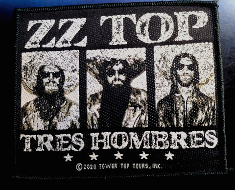 ZZ TOP tres Hombres patch