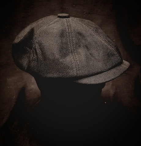 Flat cap, dark gray