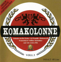 Komakolonne – Frisch Gezapfte Partykracher - Voll 3 (CD, new)