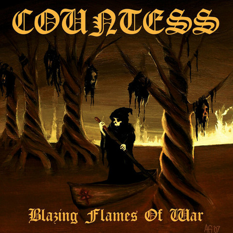 Countess - Blazing Flames Of War (CD, used)
