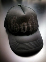 Goth trucker cap