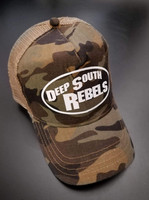 Deep South Rebels - trucker lippis, ruskea camo