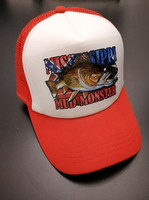 Mississippi mud monster - trucker cap, red/white