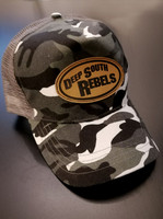 Deep South Rebels - trucker lippis patchilla, urban camo