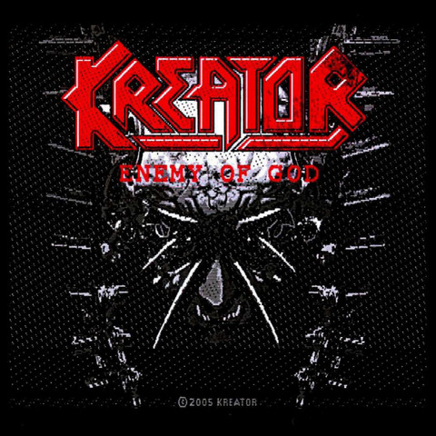 Kreator - ENEMY OF GOD kangasmerkki