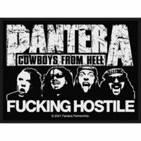 Pantera - Fucking Hostile kangasmerkki