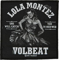Volbeat - Lola Montez kangasmerkki