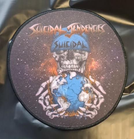 Suicidal Tendencies 'WORLD GONE MAD' back patch