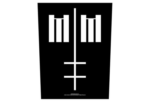 Marilyn Manson - Cross Logo backpatch