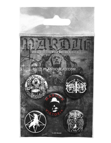 Marduk Button Badge Pack