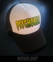 Psychobilly - trucker cap, black ad white