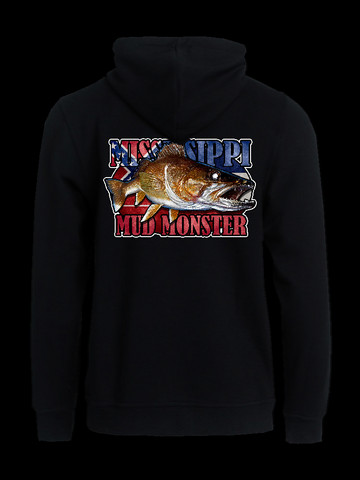 Mississippi Mud Monster -hoodie, black
