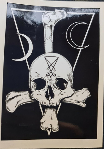 Sancte Luciferi vinyl sticker